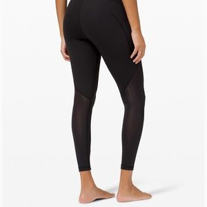 Lululemon high-rise mesh leggings